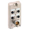 Répartiteur pour actionneurs, capteurs 1 signal enfichable M12 ASBS-R 4-fois LED